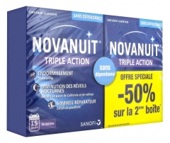 Sanofi Novanuit Triple Action 2 x 30 Capsules