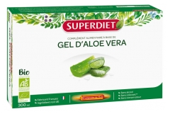 Super Diet Organic Aloe Vera 20 Phials