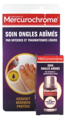 Mercurochrome Soin Ongles Abîmés par Mycoses et Traumatismes 3,3 ml
