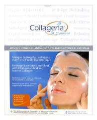 Collagena Anti-Aging-Hydrogelmaske 5 5 Masken