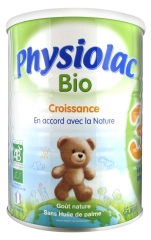 Physiolac Bio Croissance 3 De 1 À 3 Ans 900 g