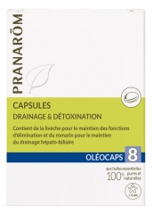 Pranarôm Oléocaps 8 Drainage & Détoxination 30 Capsules