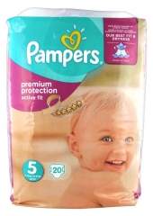 Pampers Active Fit 20 Couches Taille 5 (11-23 kg)