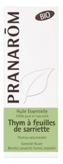Pranarôm Huile Essentielle Thym à Feuilles de Sarriette (Thymus satureioides) Bio 10 ml