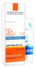 La Roche-Posay Anthelios XL Comfort Cream SPF50+ 50ml + Posthelios After-Sun Hydrating 40ml Free