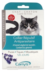 Canys Anti-Parasiten-Halsband Für Katzen und Kätzchen 1 Halsband