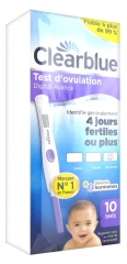 Clearblue Test di Ovulazione Digitale 4 Giorni 10 Unità