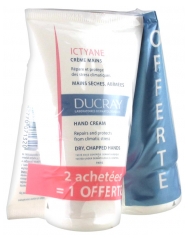 Ducray Ictyane Crème Mains Lot de 3 x 50 ml