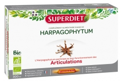 Superdiet Organic Harpagophytum 20 Phials