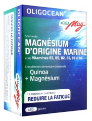 Aqua Mag Magnésium d'Origine Marine 80 Gélules