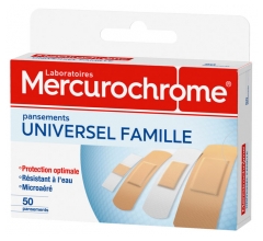 Mercurochrome Universalūs &Scaron;eimos 50 Tvarsčių