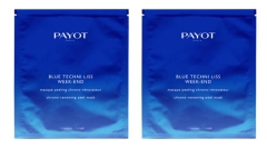Payot Blue Techni Liss Week-End Chrono-Renovierende Peelingmaske Set mit 2 x 1 Maske