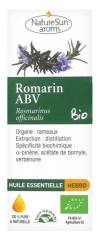 NatureSun Aroms Huile Essentielle Romarin ABV (Rosmarinus officinalis) Bio 10 ml