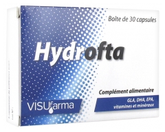 VISUfarma Hydrofta Food Supplement 30 Capsules