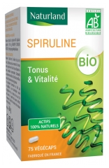Naturland Espirulina Bio 75 Vegecaps