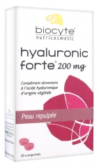 Biocyte Hyaluronic Forte 200 mg Hydratant Repulpant 30 Comprimés