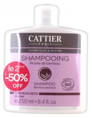 Cattier Dry Hair Bamboo Extract Shampoo 2 x 250ml
