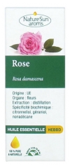 NatureSun Aroms Olio Essenziale di Rosa (Rosa Damascena) 1 ml