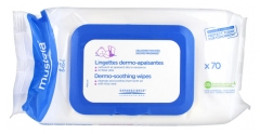 Mustela Dermo-Soothing Wipes Delicately Fragranced 70 Wipes