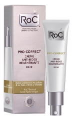 RoC Pro-Correct Crème Anti-Rides Régénérante Riche 40 ml