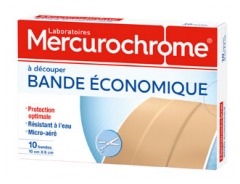 Mercurochrome Bande Économique 10 Bandes