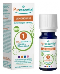 Puressentiel Essential Oil Lemongrass Bio 10ml