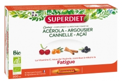 Super Diet Quatuor Acérola Tonique Bio 20 Ampoules