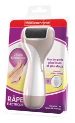 Mercurochrome S&auml;hk&ouml;inen Jalkaraspikuorintarakeilla