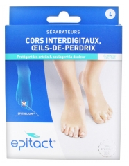 Epitact Calos Interdigitais Olho-de-Pombo Separadores 4 Unidades