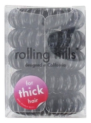 Rolling Hills 5 Traceless Hair Elastics Stronger