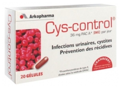 Arkopharma Cys-control 20 Gélules