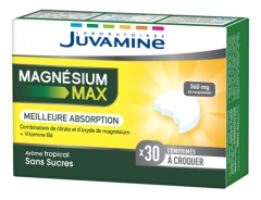 Juvamine Magnésium Max 30 Comprimés à Croquer