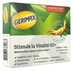 Gerimax Stimule la Vitalité 50+ 30 Comprimés