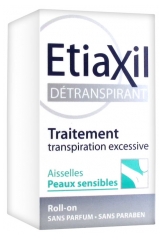 Etiaxil Unperspirant Roll-On Treatment for Armpits Sensitive Skins 15ml