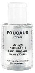 Foucaud Voyage Lotion Nettoyante Sans Rinçage Mains &amp; Corps 50 ml