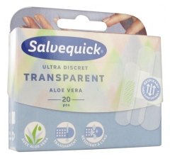 Salvequick Transparent Aloe Vera 20 Band-Aids