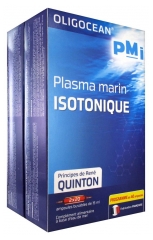 Oligocean Plasma Marin Isotonique Lot de 2 x 20 Ampoules (à consommer de préférence avant fin 07/2020)