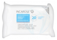 Incarose Perfect Clean 20 Cleansing Wipes