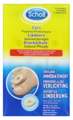 Scholl Cors Feutres Protecteurs 9 Feutres Mousse