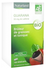 Naturland ekologi&scaron;kas Guarana 150 vegetari&scaron;kų kapsulių