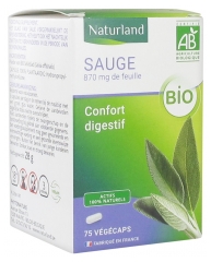Naturland Organic Sage Digestive Comfort 75 Vegecaps