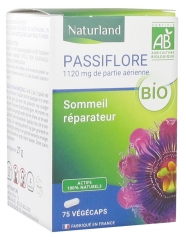 Naturland Ekologisk Passionsblomma 75 Vegetabiliska Kapslar