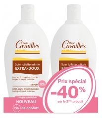 Rogé Cavaillès Soin Toilette Intime Extra-Doux Confort 12H Lot de 2 x 500 ml