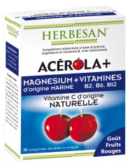 Herbesan Acerola + Magnesium + Vitamine 30 Tabletten