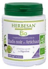 Herbesan Bio Black Radish Artichoke 120 Tablets