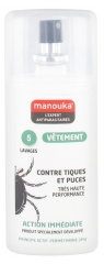 Manouka Spray Vêtement Contre Tiques et Puces 75 ml