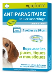 Vetoform Antiparasitario Collar Insecticida para Perro y Cachorro