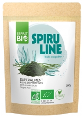 Esprit Bio Espirulina Polvo para Espolvorear Superalimento 200 g