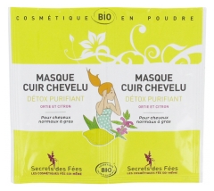 Secrets des Fées Mascarilla Cuero Cabelludo Detox Purificadora Bio 2 x 8 g