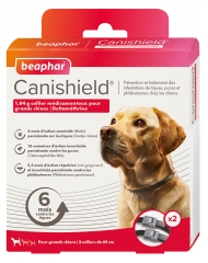 Beaphar Canishield Halsb&aring;nd Store Hunde 2 Halsb&aring;nd